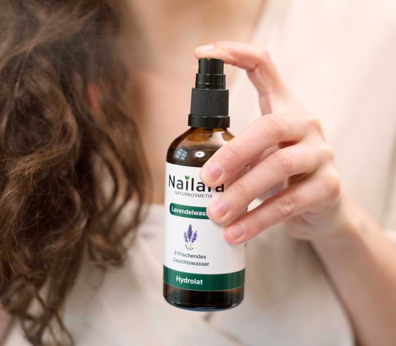 Bio Lavendelwasser – Pflege für empfindliche & gestresste Haut - Nailara® Naturkosmetik