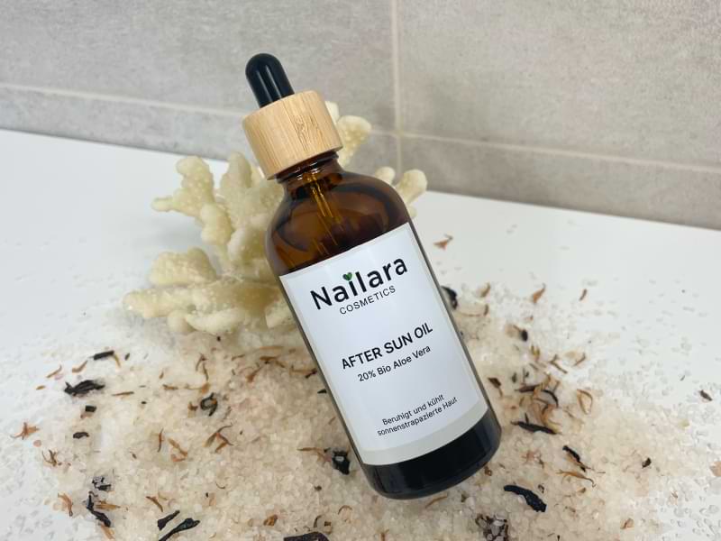 After Sun Oil - Pflege nach dem Sonnenbad - Nailara® Naturkosmetik