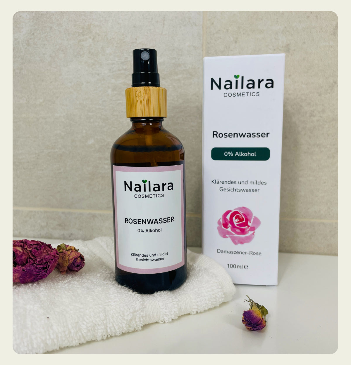 Bio Rosenwasser – Pflege für trockene & empfindliche Haut