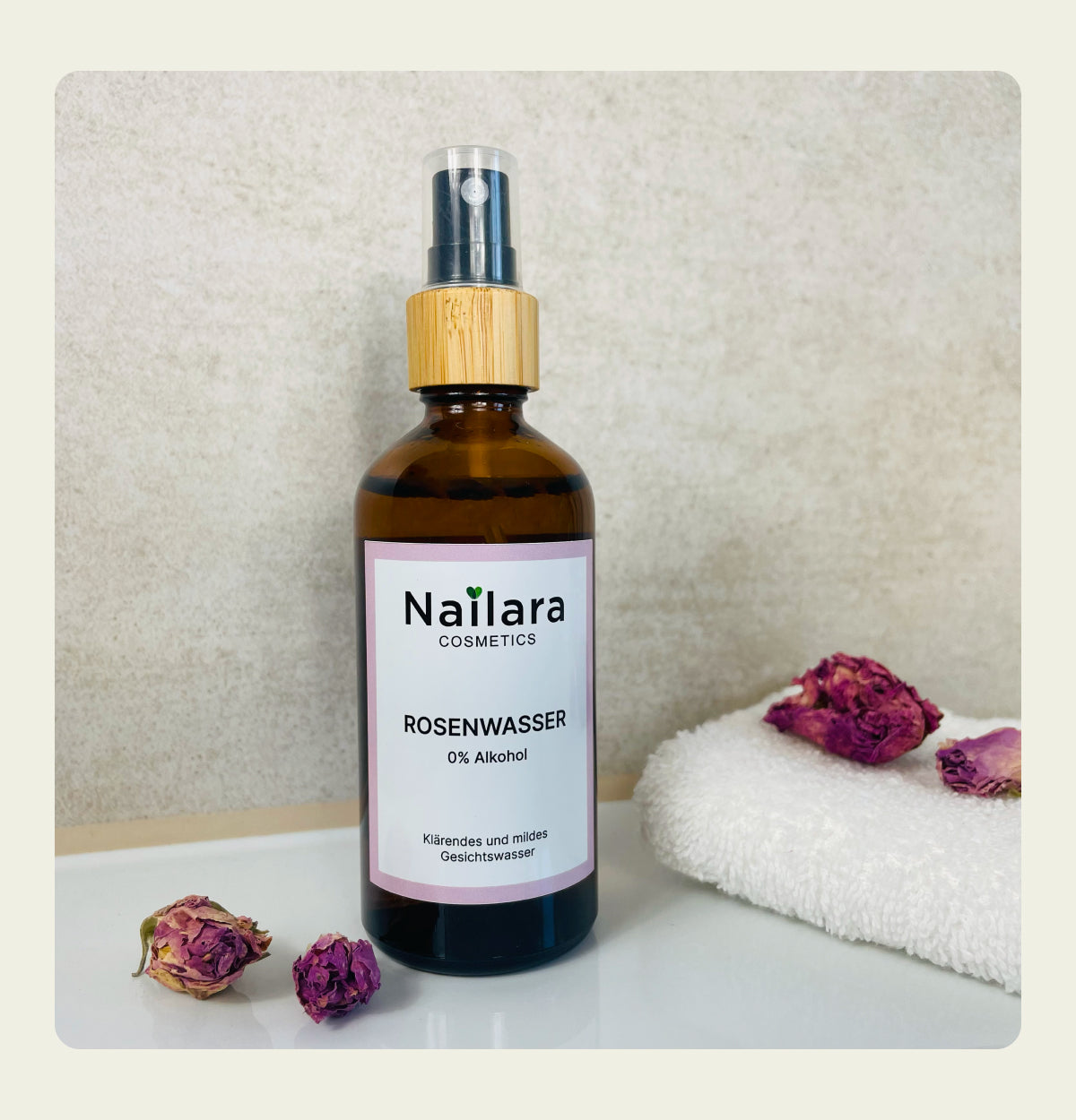 Bio Rosenwasser – Pflege für trockene & empfindliche Haut