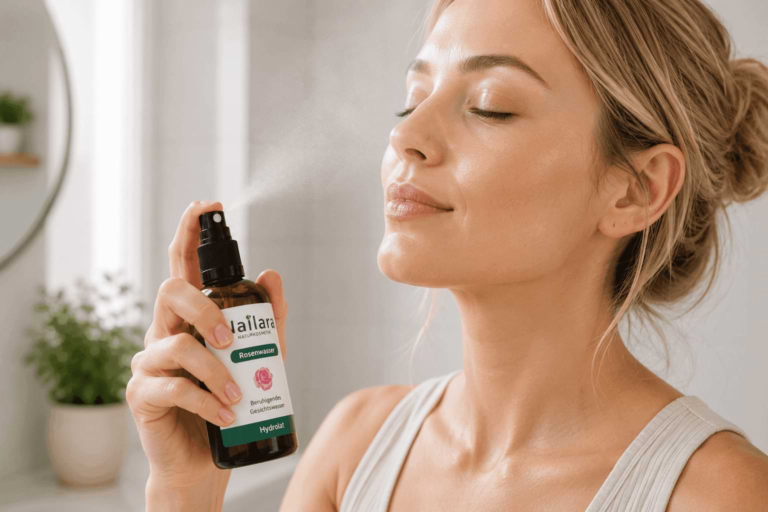Rosenwasser Haut: Der Beauty-Allrounder für mehr Glow