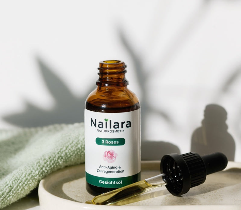 Gesichtsöl 3 Roses - Nailara® Naturkosmetik