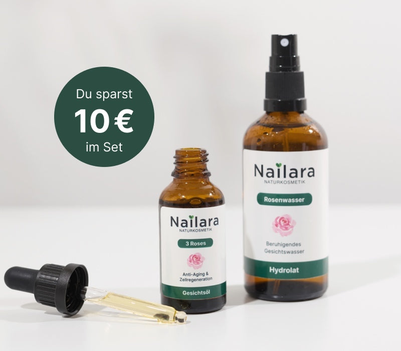 Rosen Set Gesichtsöl + Rosenwasser